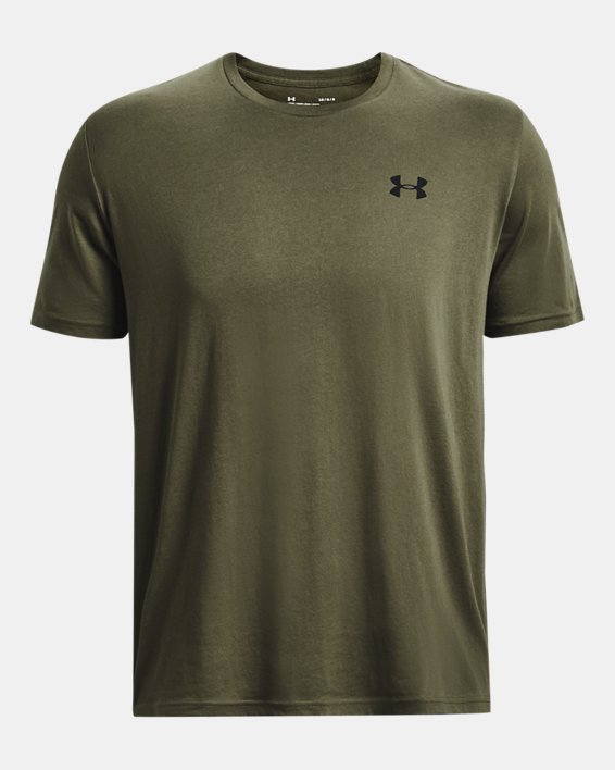Men's UA Left Chest Lockup T-Shirt in Green image number 4